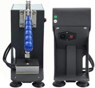 🔥 cabinahome mini heat press machine - 2x3 inch double heating plate, lcd controller, 1000lbs max down, black logo