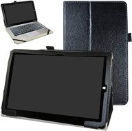 📚 bige pu leather folio stand cover for chuwi hi10 x/hibook hi10 pro/hibook hi10 10.1inch tablet pc, black - enhanced seo logo