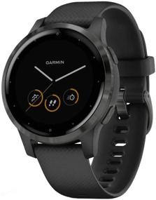 img 3 attached to 🕒 Garmin Vivoactive 4S GPS Smartwatch: Music, Fitness Tracking, Health Monitoring (Black/Slate) 010-02172-11 4 S Bundle + Support Extension