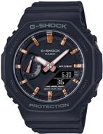 🕒 женские часы g-shock gmas2100-1a, цвет: черный, один размер логотип