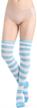 yangyong striped stockings school casual logo