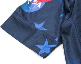 img 1 attached to USA Style Cycling Jersey: Short Sleeve Bike Tops with Reflective Stripe & Pocket