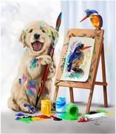 diamond painting ami animal 12x16 logo