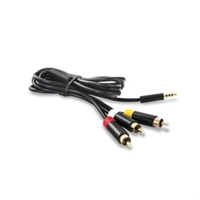 img 1 attached to 🎮 Xbox 360 E AV Cable with Gold-Plated Connectors - Tomee