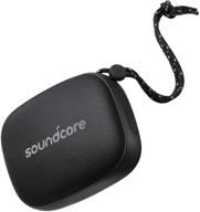 🔊 анкер soundcore icon mini: водонепроницаемый bluetooth-динамик, взрывчатый звук, высокая степень водонепроницаемости ip67 (черный) логотип