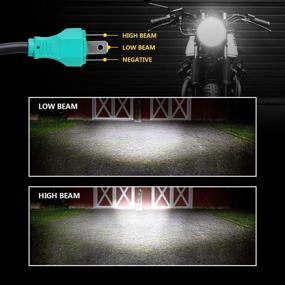 img 2 attached to Фонарик с Light Emitting Diode длиной 5.75 дюйма для мотоциклов Harley Davidson Dyna Sportster Iron 883, Street Rod, Street Bob, Softail Deuce, Custom Super Wide Glide - зеленый.