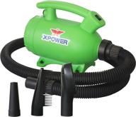 🐾 xpower b-55-2 hp portable dog force dryer: diy home grooming, travel, backup – purple, pink, green логотип