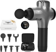 🔫 wssbond massage gun: deep tissue percussion muscle massager with ultra-quiet brushless motor - 7 heads & 5 speeds for portable handheld body relaxation logo