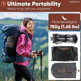 img 2 attached to 🪑 YIZI LITE Ultralight Camping Chair: 750g Lightweight Backpacking Chair for Hiking and Camping, Compact & Foldable Design