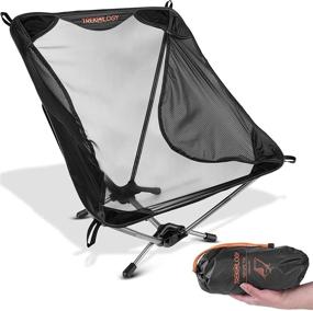 img 4 attached to 🪑 YIZI LITE Ultralight Camping Chair: 750g Lightweight Backpacking Chair for Hiking and Camping, Compact & Foldable Design