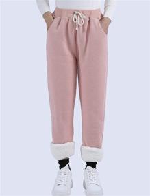 img 3 attached to Спортивные спортивные штаны Yeokou Womens Joggers