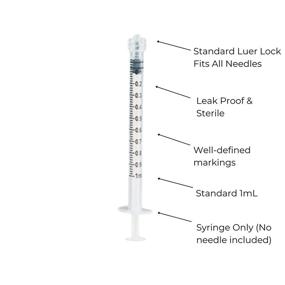 img 3 attached to Sterile Individually Sealed 🧪 Litetouch Syringe: Ensuring Ultimate Safety