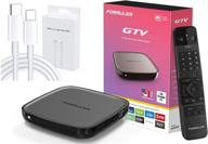 formuler gtv: cutting-edge android tv os 9.0 with bluetooth voice remote + bonus usb-c to lightning cable logo
