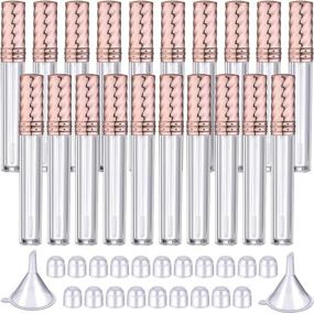 img 4 attached to 💄 Refillable Plastic Containers with Stoppers for Cosmetics