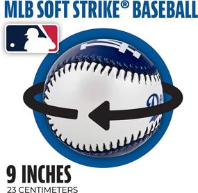 img 3 attached to Franklin Sports MLB Team Baseball - Officially Licensed MLB Team Logo Soft Baseballs - Ideal Toy Baseball for Kids - Stylish Desk and Office Decoration