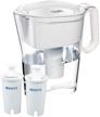 💧 new brita wave 10-cup water pitcher with 2 advanced clear filters - enhance your water filtration experience logo