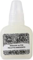 momenta br33654 liquid glitter 20ml silver logo