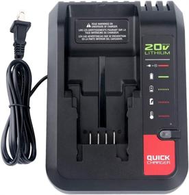 img 4 attached to ⚡️ Lasica PCC692L 20V MAX Battery Quick Charger Replacement for Porter-Cable & Black+Decker 20V Max Lithium Batteries