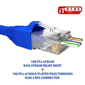 img 3 attached to 🔌 Streamline Your Connectivity with ITBEBE Sets Through Connectors Cables