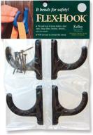 maximize closet space with flex hook hangers 4 pack black logo