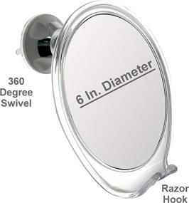 img 3 attached to 🪞 Fogless Shower Mirror and Squeegee Combo: Enjoy a Clear Reflection