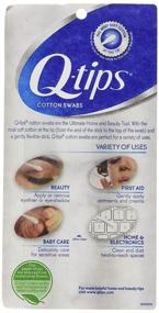 img 1 attached to Q-tips Cotton Swabs, 300 Count (Pack of 2): Gentle Cleaning for Multiple Uses