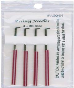img 1 attached to WISTYRIA EDITIONS Felting Needles, 4-Pack: Explore the Art of Felting with Precision!