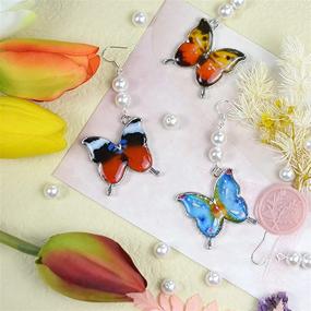 img 1 attached to Pandahall Butterfly Pendants Accessories Decoration