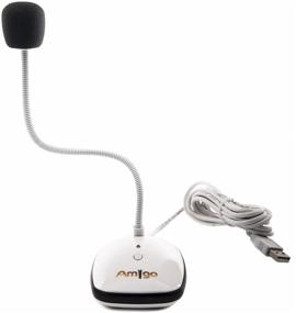 img 2 attached to 🎙️ Cobra USB Desktop Microphone with Advanced Audio Filtering Technology by Buddy Products - Amigo Model