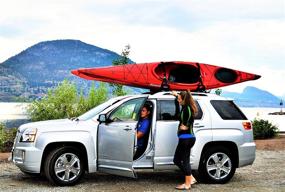 img 2 attached to 🚣 Enhance Your Kayaking Adventures with Swagman CONTOUR Roof Mount Kayak Rack