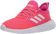 👟 adidas unisex racer sneaker: little girls' athletic shoes for style and performance logo