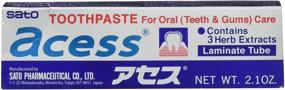 img 2 attached to 🦷 ACESS BU02P03854 Toothpaste: Advanced Oral Care Solution for Optimal Dental Health