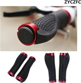 img 2 attached to 🚲 ZYCZFC Shockproof MTB Bike Grips - Comfortable Non-Slip Handlebars for Mountain Bikes, Ergonomically Designed Bicycle Handlebar Grips