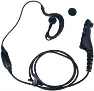 caroo g shape headset with mic ptt for motorola xpr 7550 7550e and more: enhanced communication for two-way radios logo