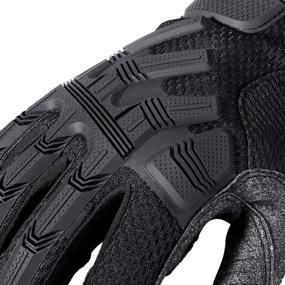 img 3 attached to AXBXCX Touch Screen Full Finger Motorcycle Gloves: The Ultimate Gear for Optimal Smartphone Compatibility and Protection