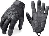 axbxcx touch screen full finger motorcycle gloves: the ultimate gear for optimal smartphone compatibility and protection logo