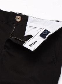 img 2 attached to 👖 Stylish Boys' Black Chino Shorts - The Children's Place Clothing Collection