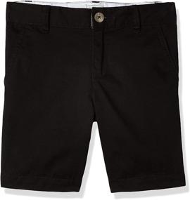 img 4 attached to 👖 Stylish Boys' Black Chino Shorts - The Children's Place Clothing Collection