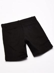 img 1 attached to 👖 Stylish Boys' Black Chino Shorts - The Children's Place Clothing Collection