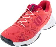 🎾 wilson youth rush pro jr ql tennis shoes logo