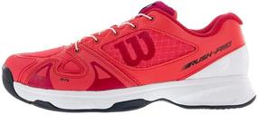 img 1 attached to 🎾 Wilson Youth Rush Pro Jr QL Tennis Shoes