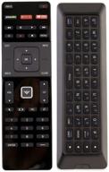 📱 enhanced vizio xrt500 qwerty remote control with backlight for m602i-b3, m322i-b1, m422i-b1, and m602i-b3 tvs logo