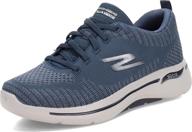 👟 skechers fit athletic workout walking charcoal men's shoes: the ultimate footwear for your active lifestyle! logo