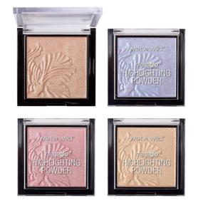 img 1 attached to wet n wild MegaGlo Highlighting Powder, Golden Flower Crown - 0.19oz (1 Pack)