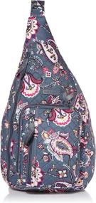 img 4 attached to Vera Bradley Signature Backpack Felicity Outdoor Recreation in Camping & Hiking