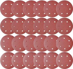 img 4 attached to 🛠️ Tonmp 30 PCS 9-Inch 6-Hole Hook-and-Loop Sanding Discs Sander Paper Kit - Ideal for Drywall Sander - Assorted Grits (80, 100, 120, 180, 240, 400)