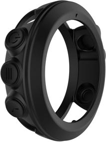 img 2 attached to 📌 Силиконовый чехол для браслета Garmin Fenix 3 / Fenix 3 HR - Заменяемый чехол FitTurn Protective Sleeve - Совместим с Fenix 3Sapphire / Quatix 3 / Tactix Br