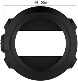 img 3 attached to 📌 Силиконовый чехол для браслета Garmin Fenix 3 / Fenix 3 HR - Заменяемый чехол FitTurn Protective Sleeve - Совместим с Fenix 3Sapphire / Quatix 3 / Tactix Br