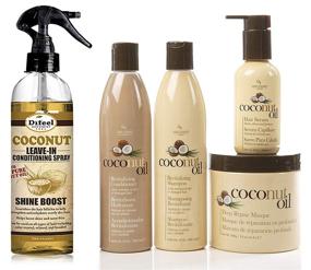 img 4 attached to Hair Chemist Ultimate Coconut Hair Collection - Premium 5 Piece Set