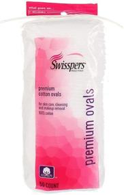 img 4 attached to 🌼 Premium Swisspers Cotton Ovals 50-Count (3-pack): Soft, Gentle, and Absorbent